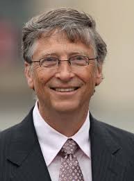 Portret van Bill Gates